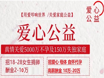 金城江捐卵助孕生子 爱心志愿者招募